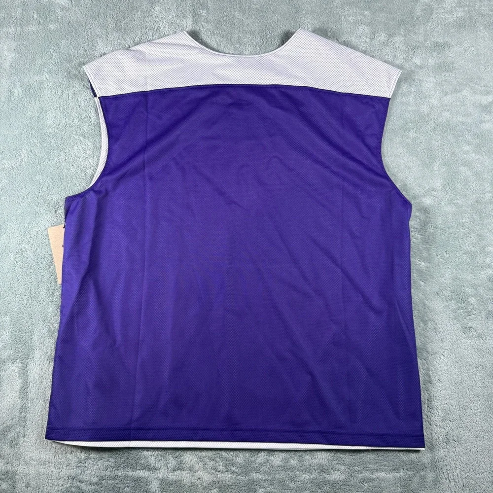 Nike Mens‎ Lacrosse Reversible Mesh Jersey Court Purple White BQ3129-546 Size M